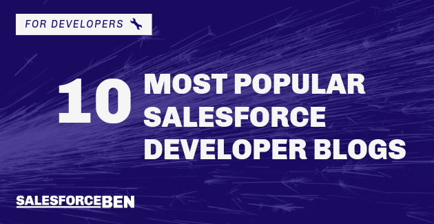 Salesforce Top 50 Developer Blog Winner